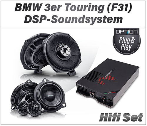 BMW 3er F31 DSP-Soundsystem einbauen Hifi Set