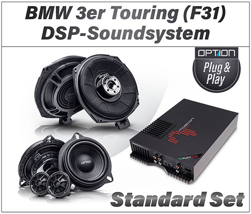 BMW 3er F31 DSP-Soundsystem einbauen Standard Set