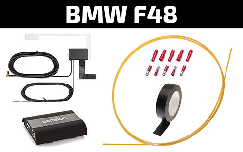 BMW X1 F48 DAB nachruesten Dension DAB+U MPC Set