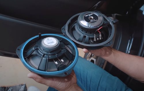 Fiat Ducato Wohnmobil Lautsprecher-Set einbauen Tieftöner