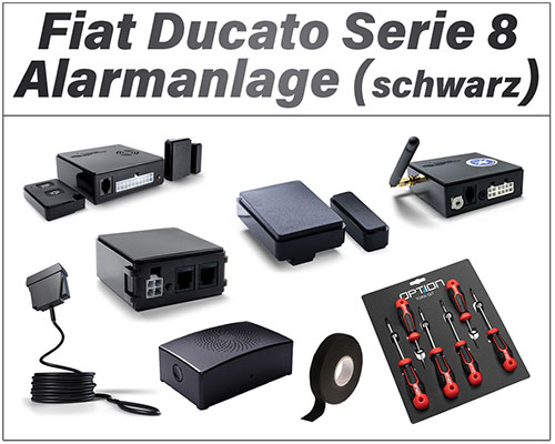 Fiat Ducato Serie 8 Alarmanlage einbauen Set