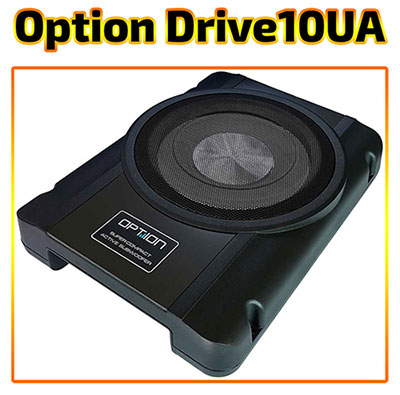 Option Drive10UA Underseat Aktiv Subwoofer Fiat Punto Artikel