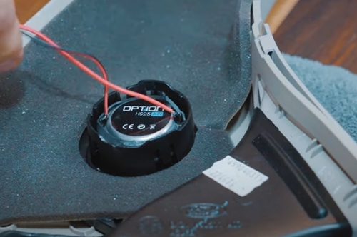 Ford Transit 2G Lautsprecher einbauen Hochtöner einbauen