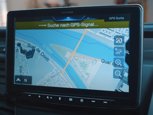Ford Transit 7G FCC Autoradio einbauen Alpine INE-F904TRA Navigation