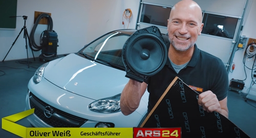 Opel Adam Lautsprecher einbauen Begrüßung