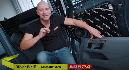 VW Crafter 2 Lautsprecher einbauen Türdämmung Begrüßung