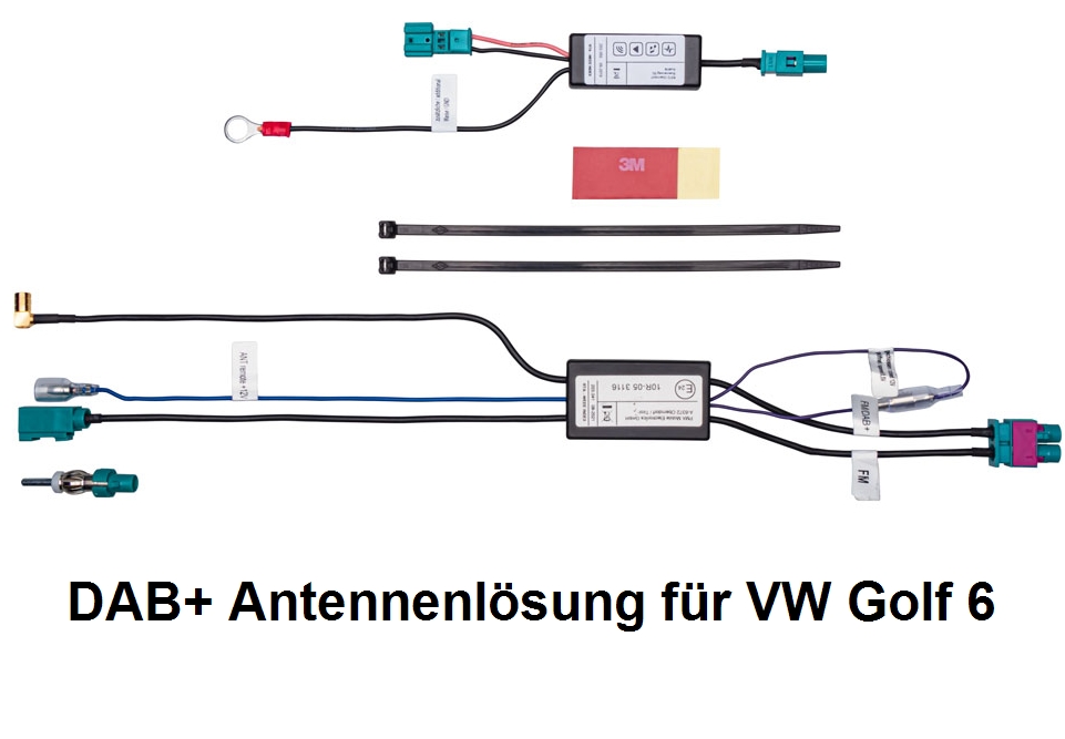 DAB+ Lösung für VW Golf 6