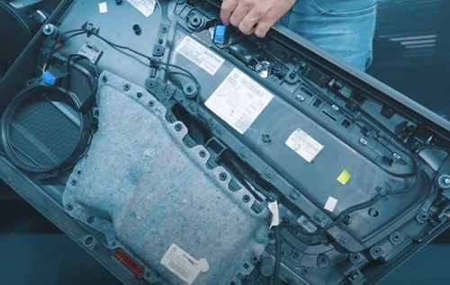 VW Passat B7 Lautsprecher einbauen Türverkleidung entfernen
