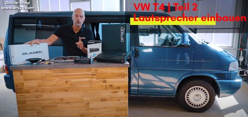 VW T4 Lautsprecher einbauen Türdämmung Begrüßung
