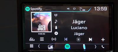 Kenwood DDX9717BTS - 2-DIN Autoradio mit Apple CarPlay Android Auto Bluetooth Spotify