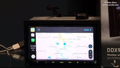 Kenwood DDX9717BTS - 2-DIN Autoradio mit Apple CarPlay Android Auto Navigation Google Maps
