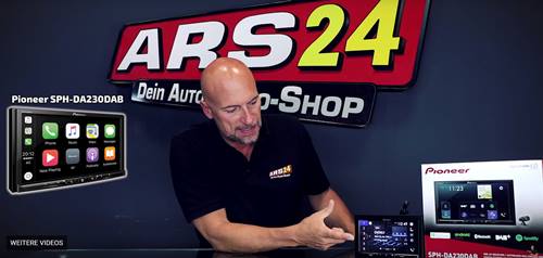 Pioneer SPH-DA230DAB - Doppel Din Autoradio mit Apple Carplay  Android Auto und DAB - ARS24 Video Review