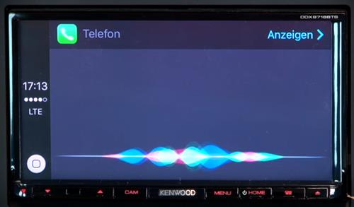Sprachsteuerung mit Siri bei Apple CarPlay
