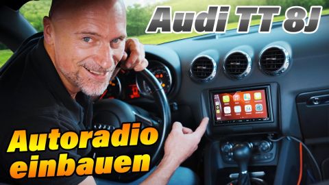 Audi TT 8J | Autoradio einbauen | Kenwood DMX7520DABS