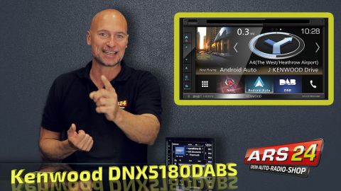 Kenwood DNX 5180 DABS | 2-DIN Autoradio mit Navigation & Apple CarPlay