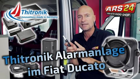 Thitronik WiPro III Safelock | Alarmanlage für Fiat Ducato Wohnmobil