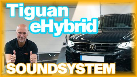 Mega Soundsystem im VW Tiguan eHybrid | Ideal für Leasingfahrzeug | Plug & Play DSP Verstärker