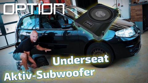 Underseat Aktiv-Subwoofer | Option Drive10UA | Fiat Punto