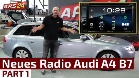 2-DIN Autoradio im Audi A4 B7 einbauen | Teil 1