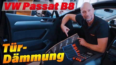 VW Passat B8 | Türdämmung