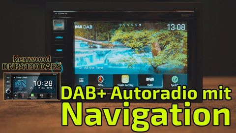 Kenwood DNR 4190 DABS | DAB+ Autoradio mit Navigation für 2-DIN | ARS24