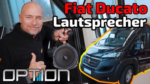 Fiat Ducato | Lautsprecher Plug & Play | Option