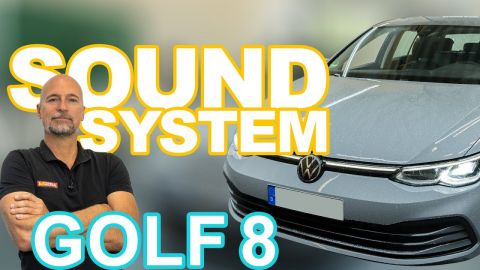 Golf 8 Soundsystem nachrüsten inkl. Subwoofer | auch für Golf 8 eHybrid und Leasingfahrzeuge