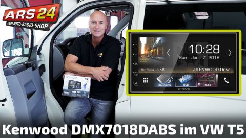 VW T5 2-DIN Autoradio nachrüsten | Kenwood DMX 7018 DABS