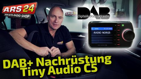 Tiny Audio C5 | DAB+ im Auto nachrüsten