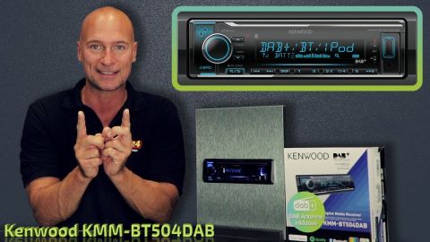Kenwood KMM-BT504DAB | DAB+ 1-DIN Radio mit kurzem Gehäuse | Review