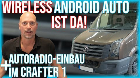 Autoradio mit wireless Android Auto |Crafter 1 | Sprinter W907