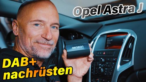 DAB+ nachrüsten in Windeseile | Dension DAB+U | Opel Astra J