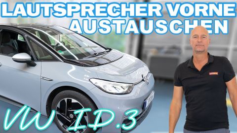 VW ID.3 Frontlautsprecher austauschen