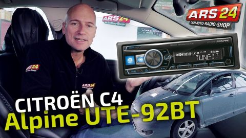 Autoradio mit Bluetooth & USB im Citroen C4 Typ L einbauen