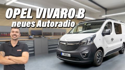 Opel Vivaro B Radio austauschen inkl.Lenkradfernbedienung | Tutorial
