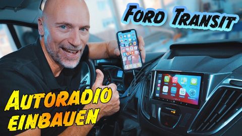 Autoradio einbauen | Ford Transit 2G | Alpine iLX-W690D