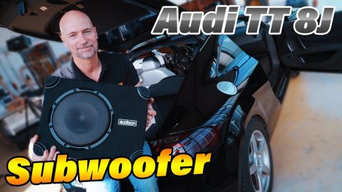 Audi TT 8J | Subwoofer einbauen | Audison APBX 10 AS.2
