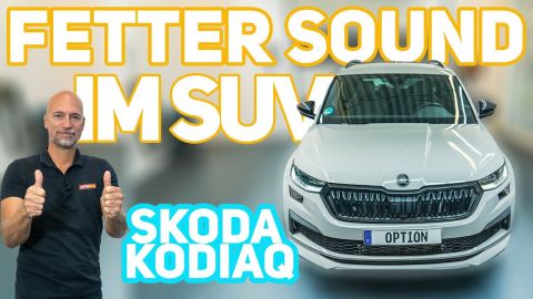 Skoda Kodiaq Soundupgrade | DSP und Subwoofer | für Leasingautos geeignet | V1