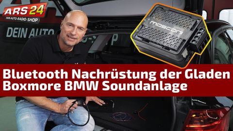 Mosconi AMAS96K Bluetooth-Audiostreaming für Boxmore DSP BMW