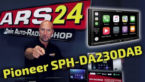Pioneer SPH-DA230DAB  | 2-DIN Autoradio mit DAB+