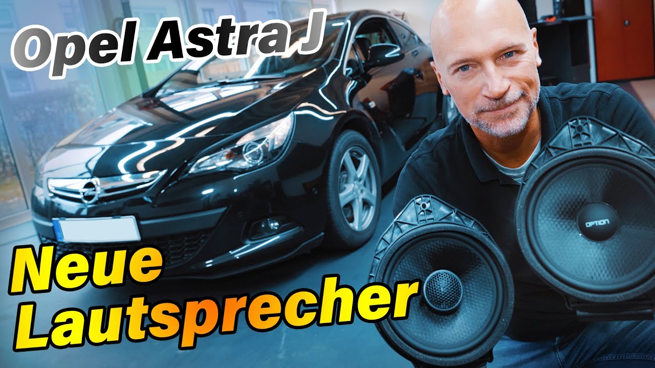 Opel Astra J Lautsprecher einbauen